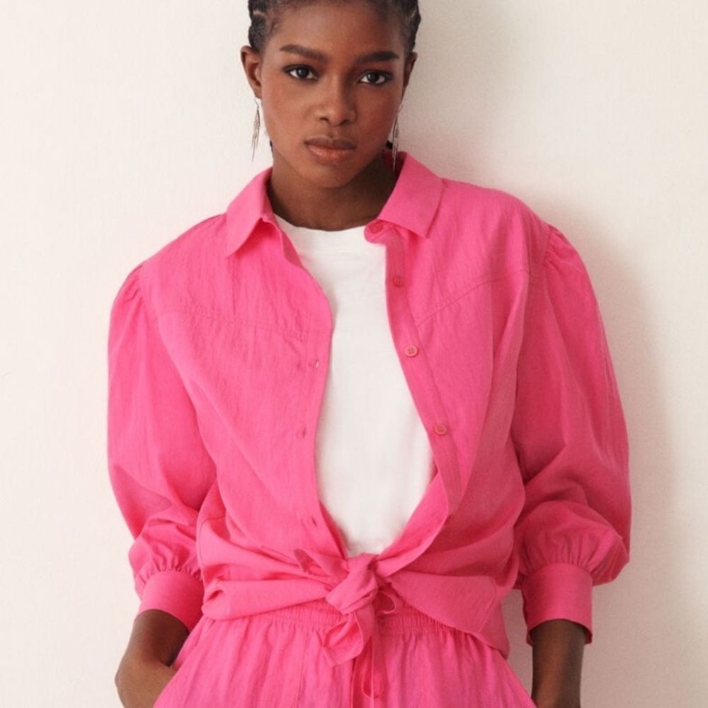 Ba&Sh Hot Pinkblouse Small